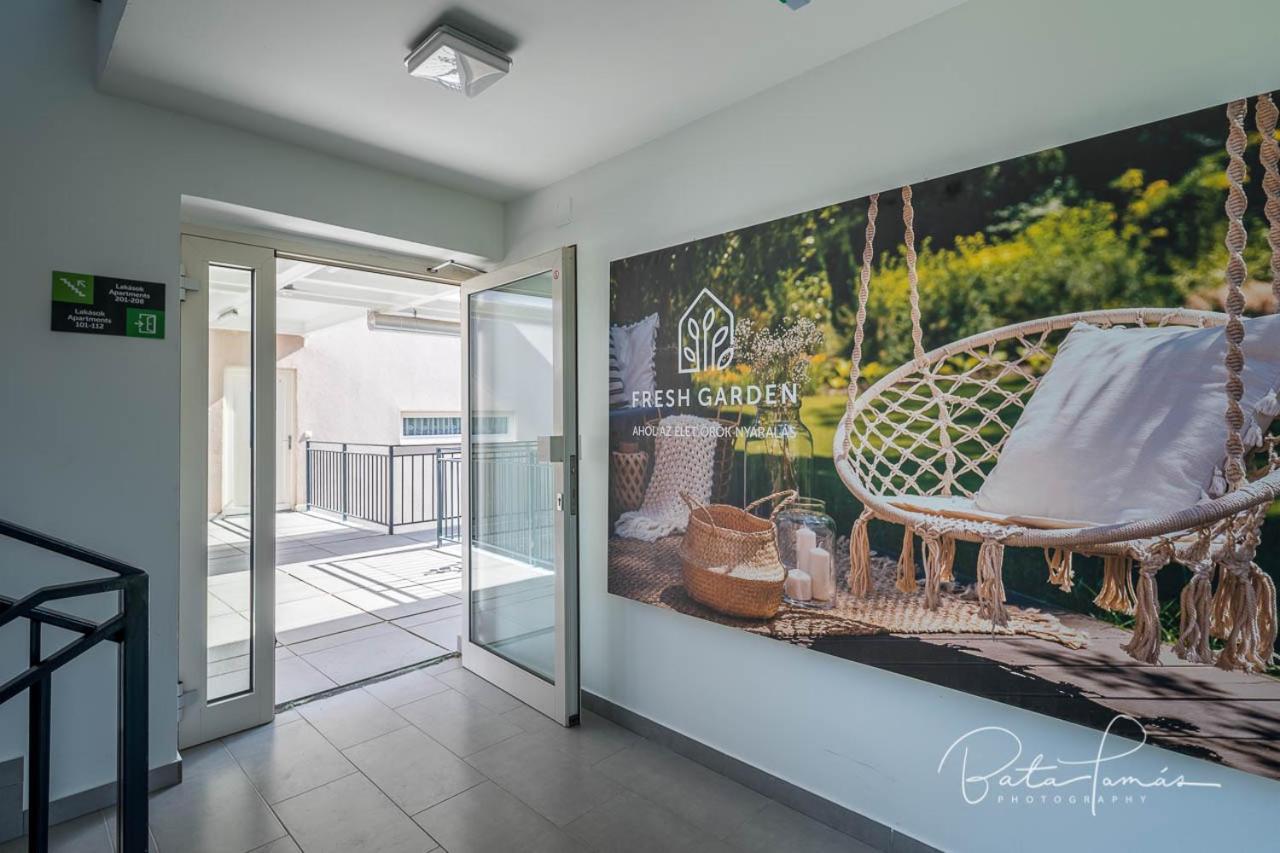 Fresh Garden Apartments Siofok Bagian luar foto